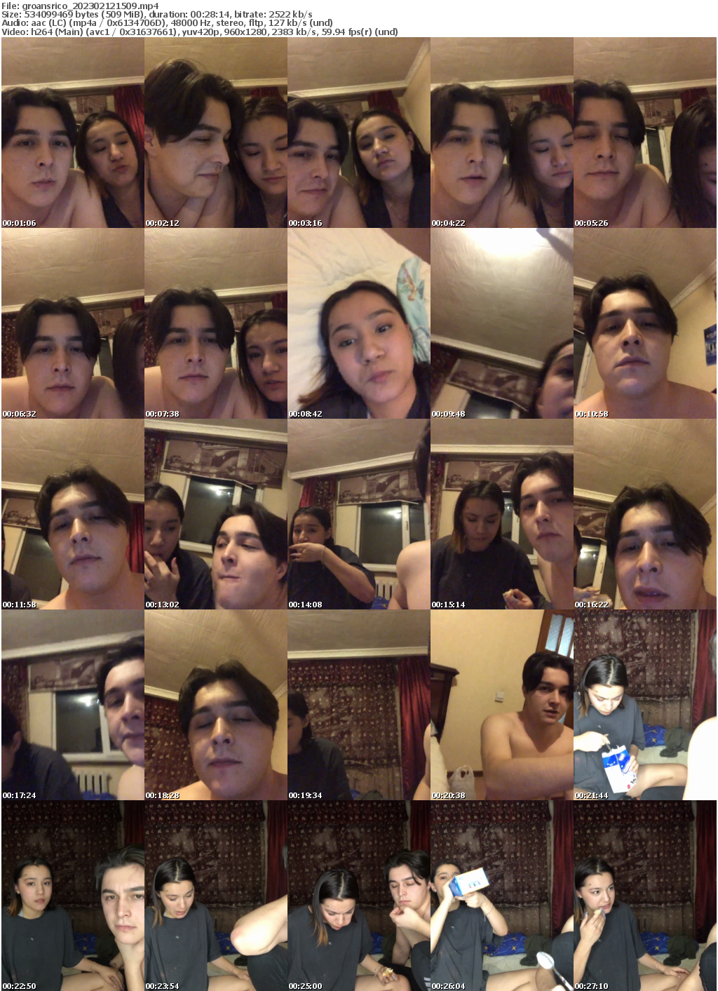 Preview thumb from groansrico on 2023-02-12 @ bongacams