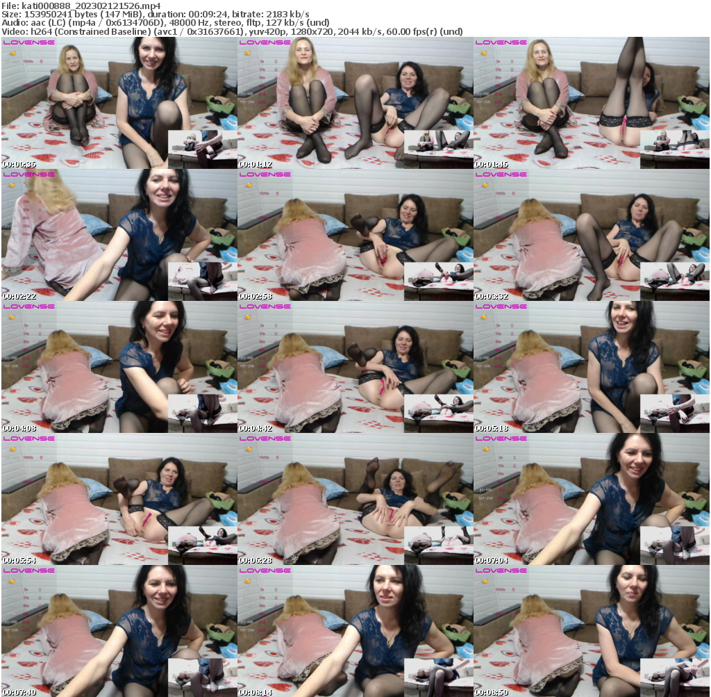 Preview thumb from kati000888 on 2023-02-12 @ bongacams