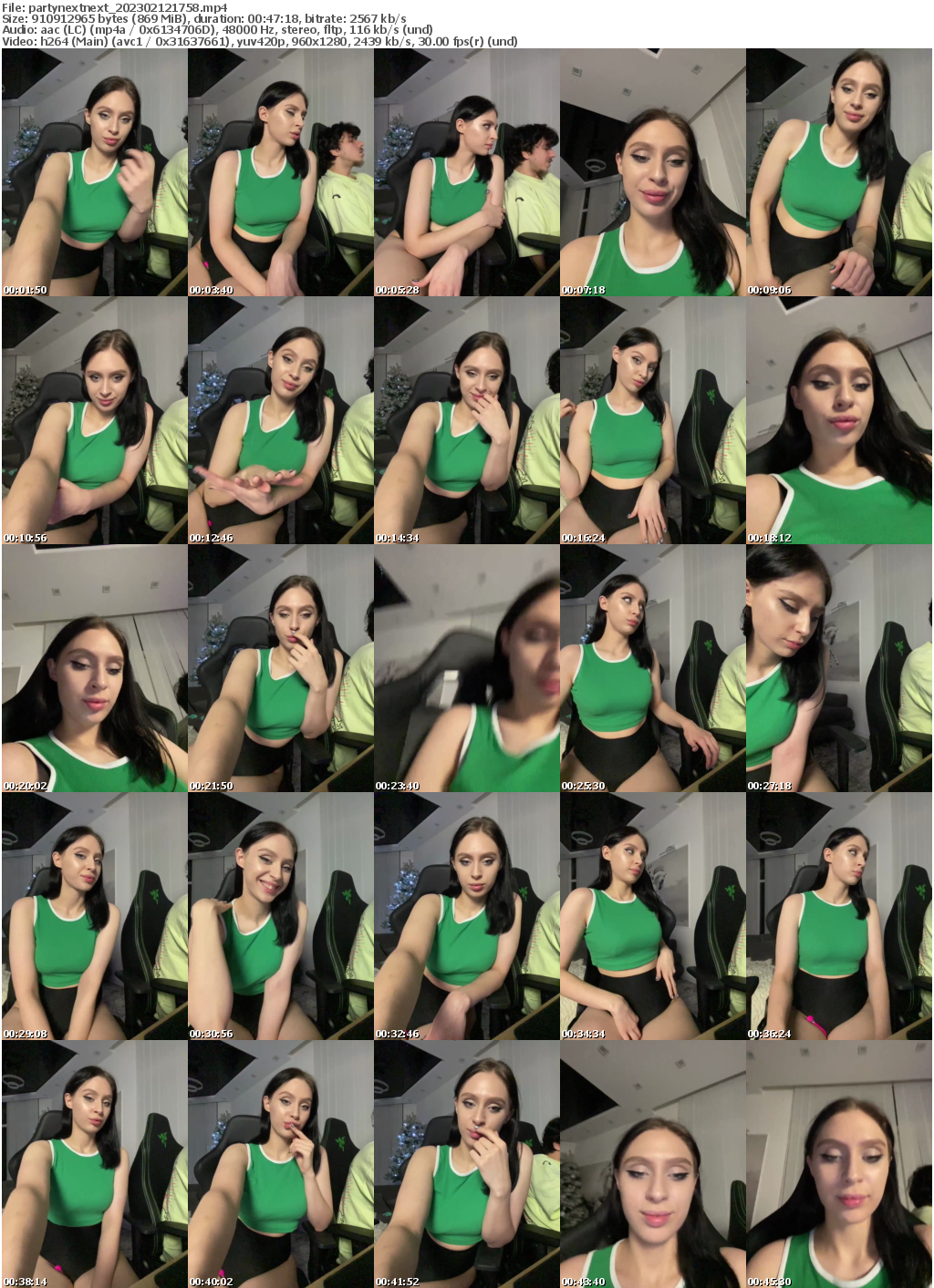 Preview thumb from partynextnext on 2023-02-12 @ bongacams