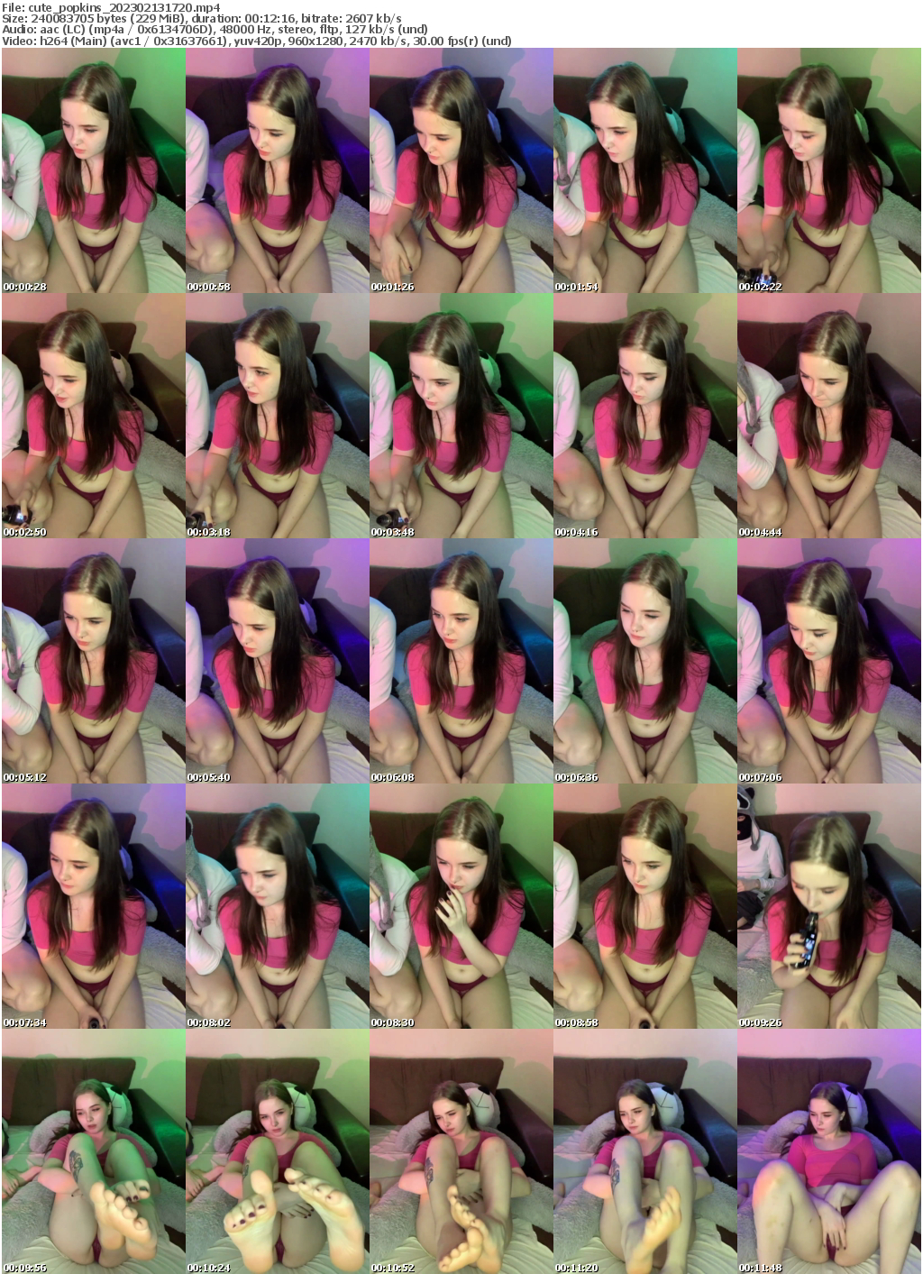 Preview thumb from cute_popkins on 2023-02-13 @ bongacams