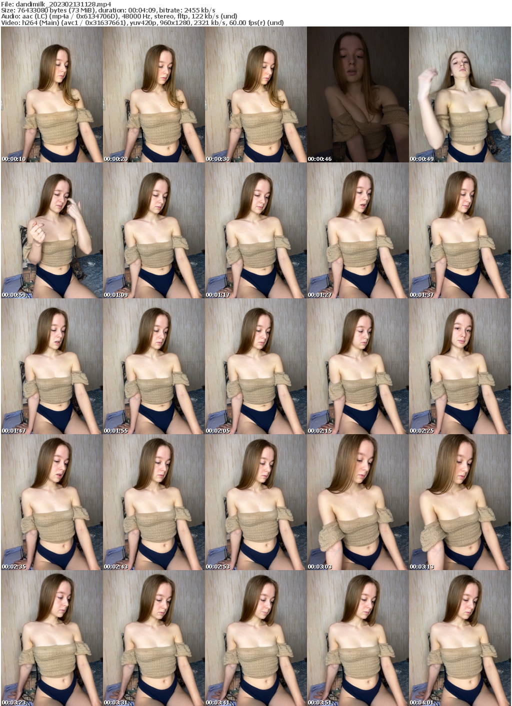 Preview thumb from dandimilk on 2023-02-13 @ bongacams