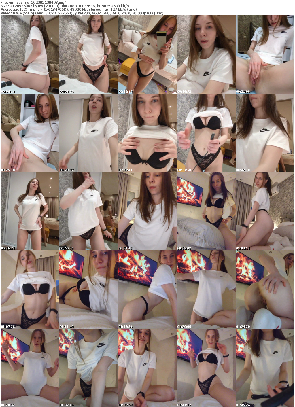 Preview thumb from emilyev4ns on 2023-02-13 @ bongacams