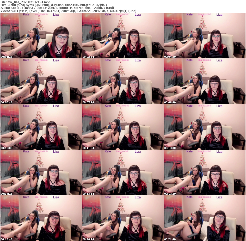 Preview thumb from fox_lisa on 2023-02-13 @ bongacams