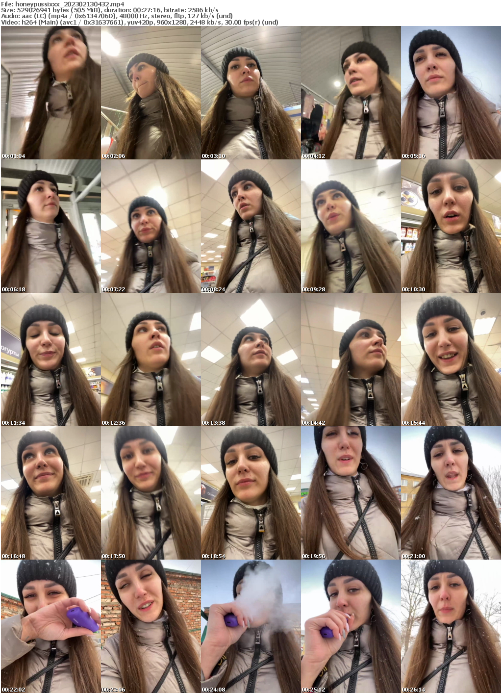 Preview thumb from honeypussixxx on 2023-02-13 @ bongacams