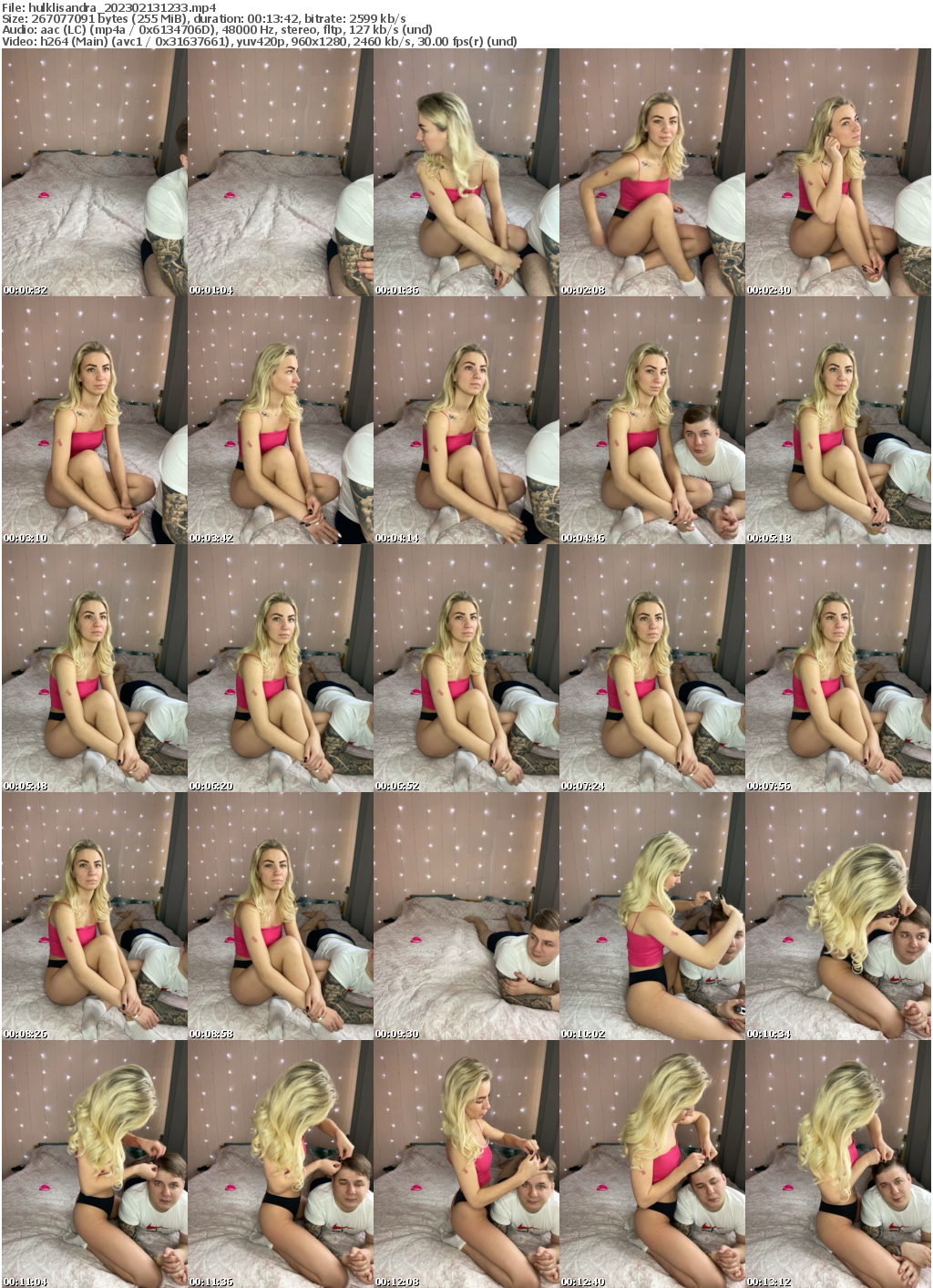 Preview thumb from hulklisandra on 2023-02-13 @ bongacams