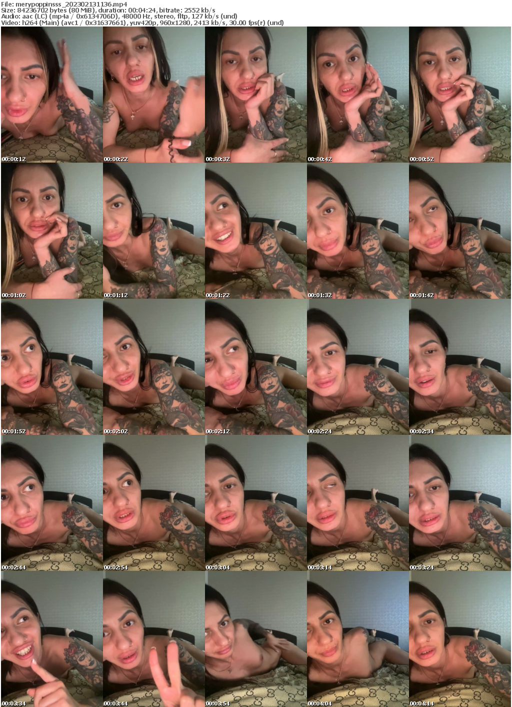 Preview thumb from merypoppinsss on 2023-02-13 @ bongacams