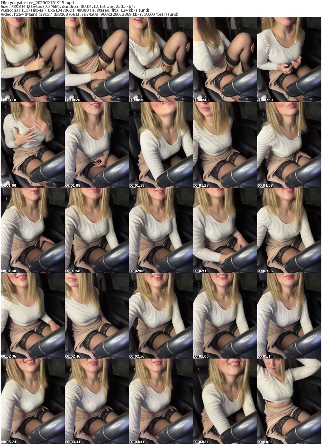 Preview thumb from yuliyalasker on 2023-02-13 @ bongacams