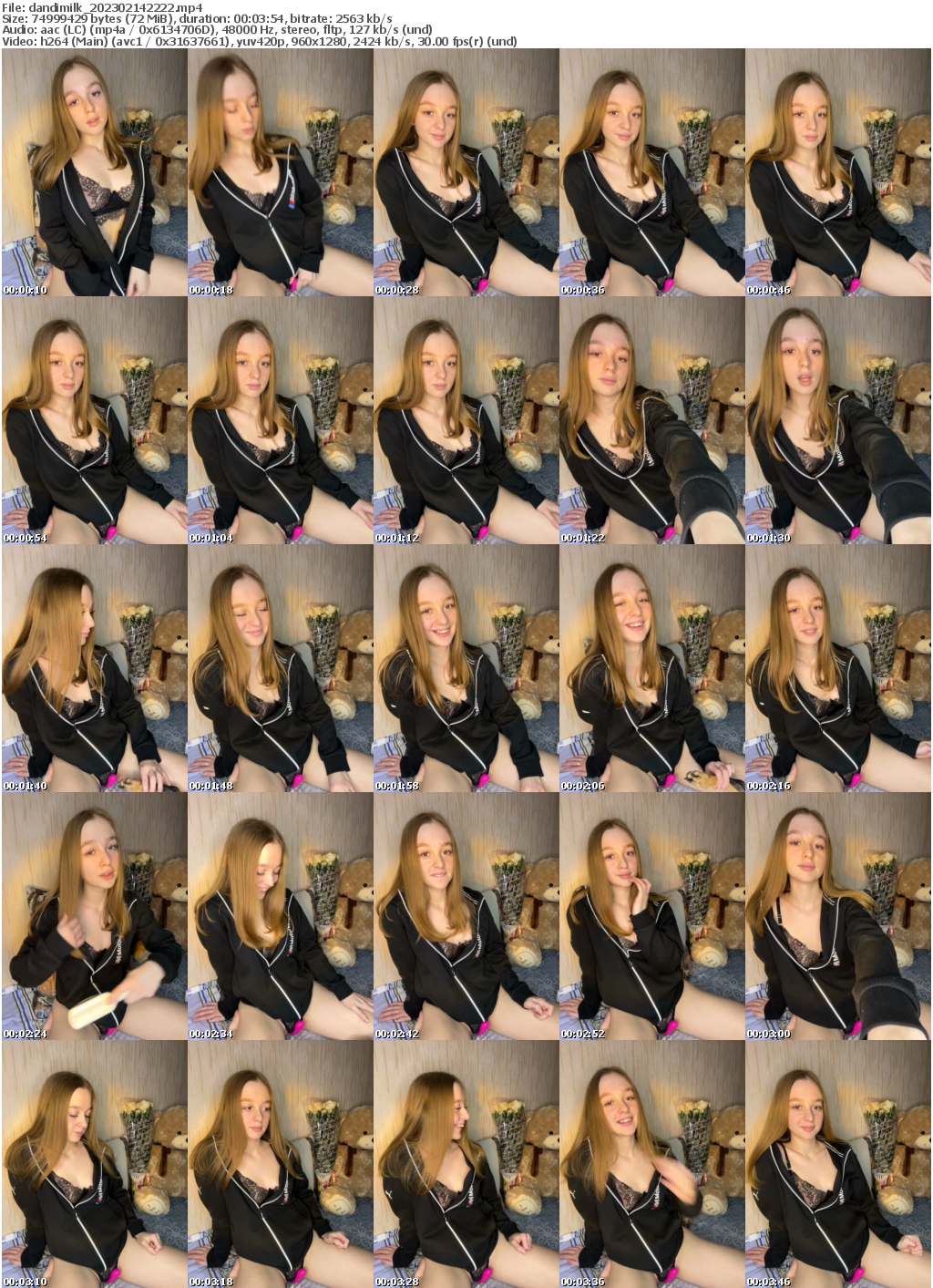 Preview thumb from dandimilk on 2023-02-14 @ bongacams