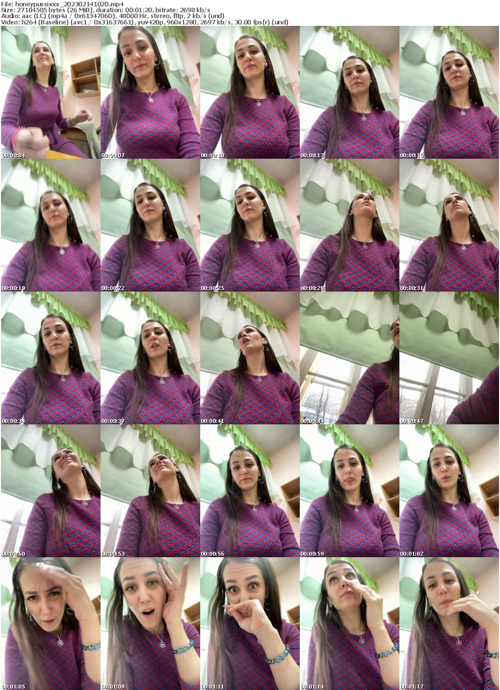 Preview thumb from honeypussixxx on 2023-02-14 @ bongacams