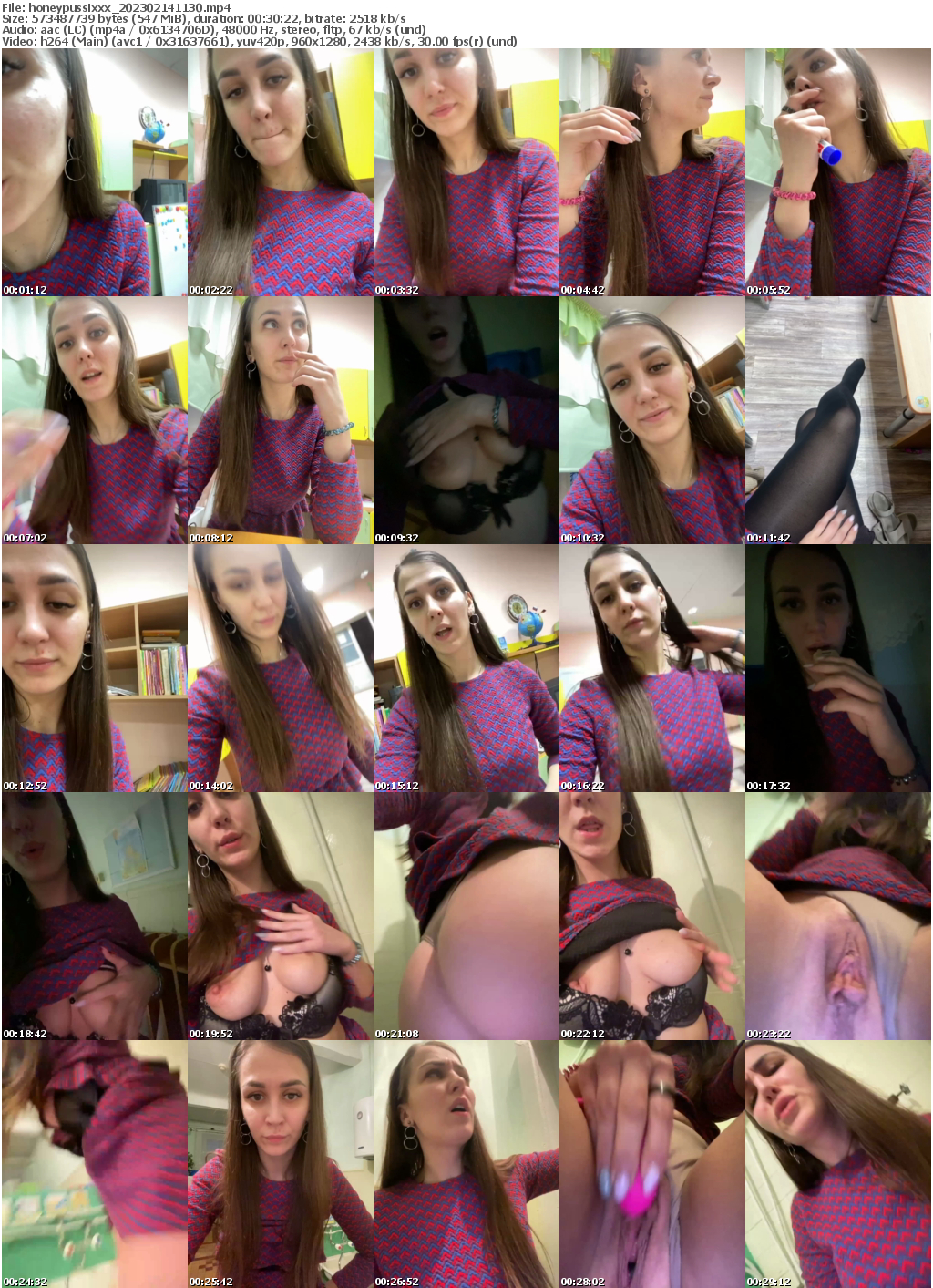 Preview thumb from honeypussixxx on 2023-02-14 @ bongacams