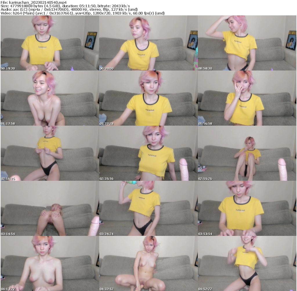 Preview thumb from karinachan on 2023-02-14 @ bongacams