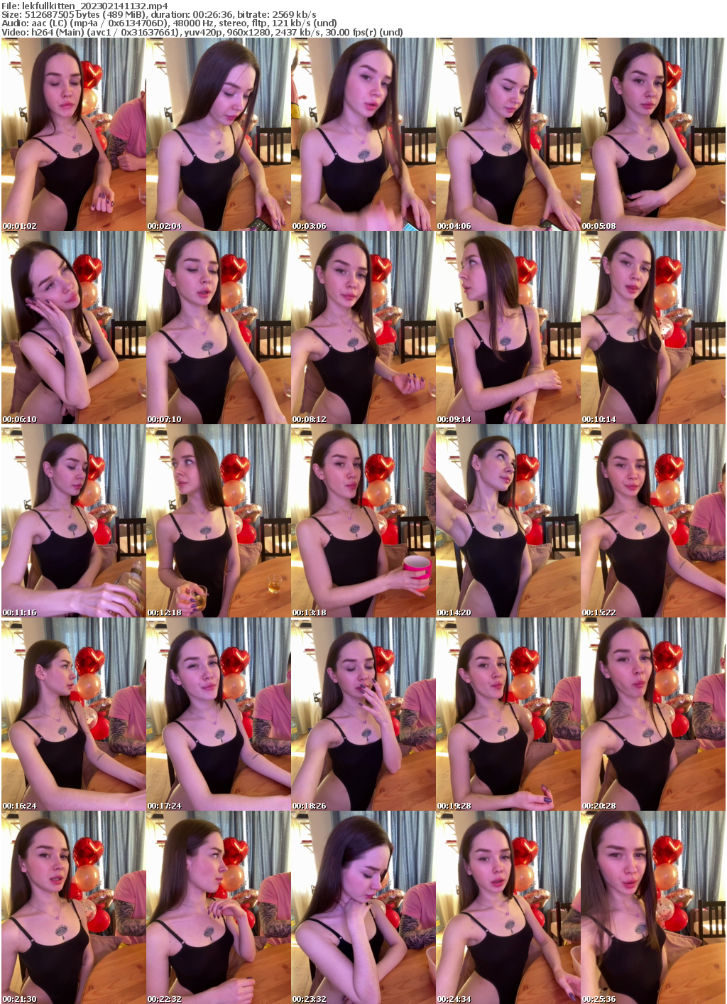 Preview thumb from lekfullkitten on 2023-02-14 @ bongacams