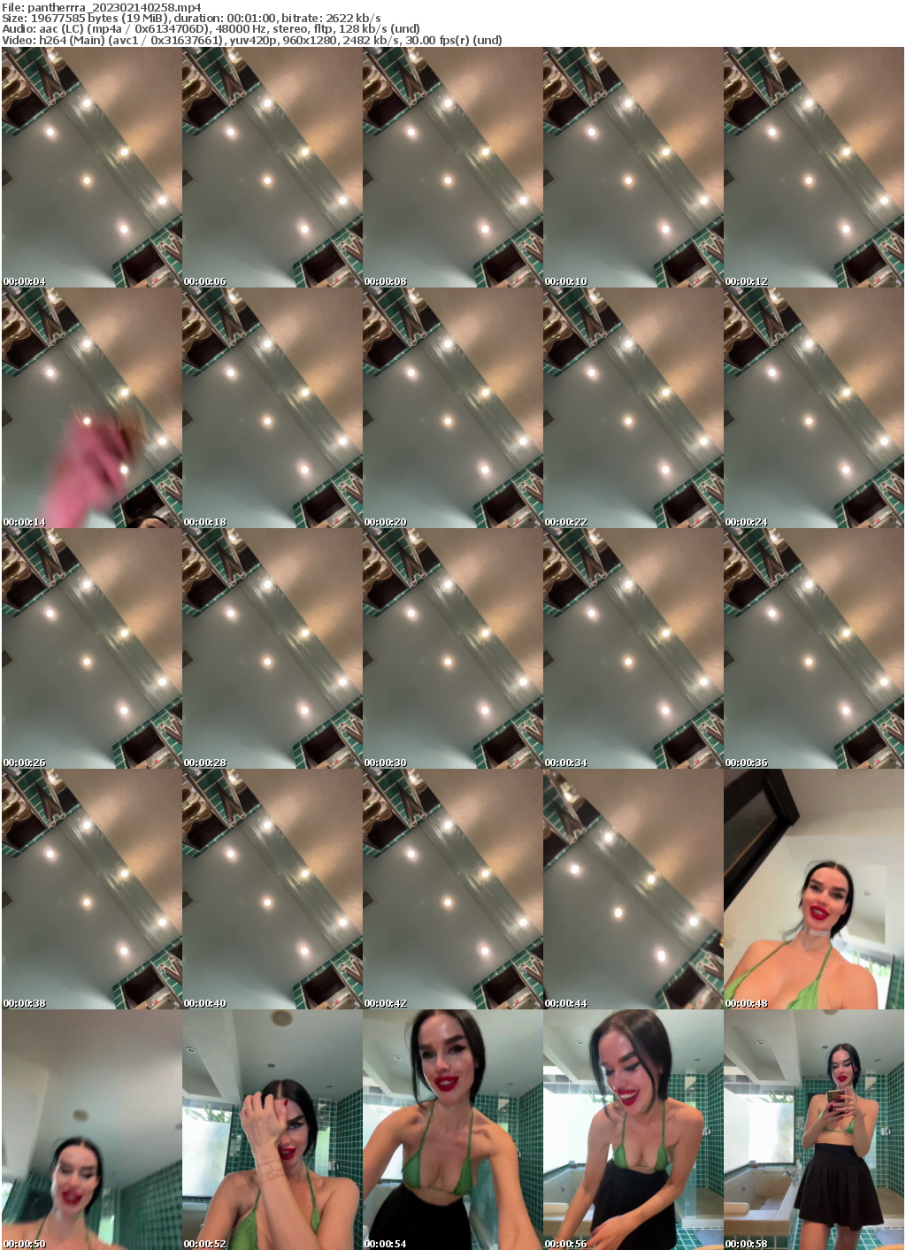 Preview thumb from pantherrra on 2023-02-14 @ bongacams