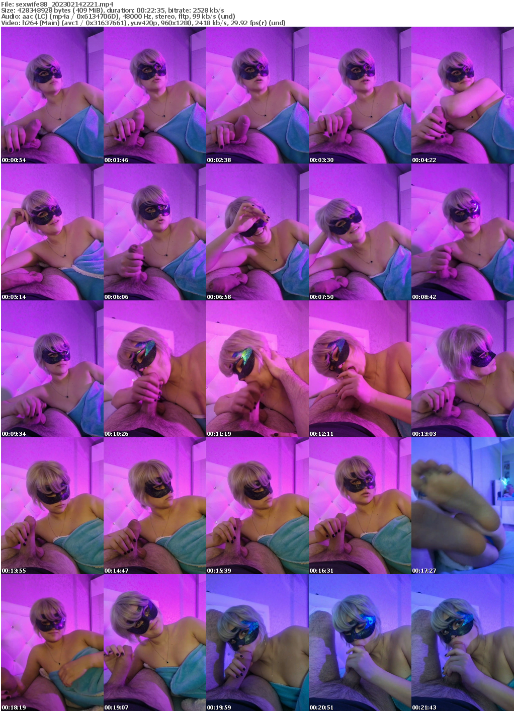 Preview thumb from sexwife88 on 2023-02-14 @ bongacams