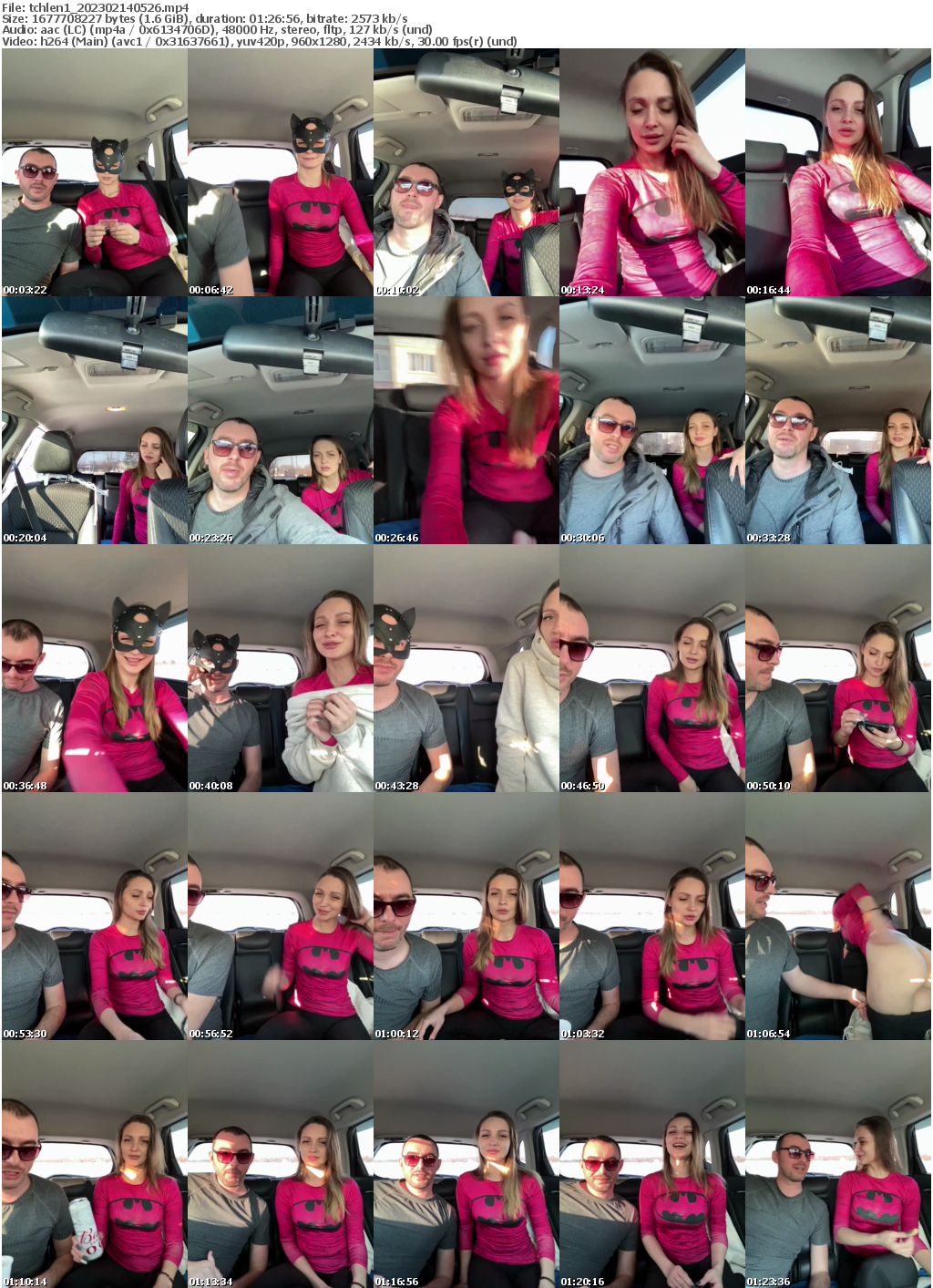 Preview thumb from tchlen1 on 2023-02-14 @ bongacams