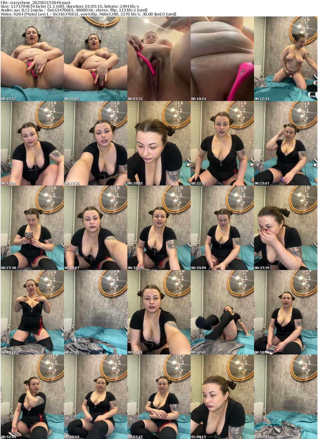 Preview thumb from crazyshow on 2023-02-15 @ bongacams