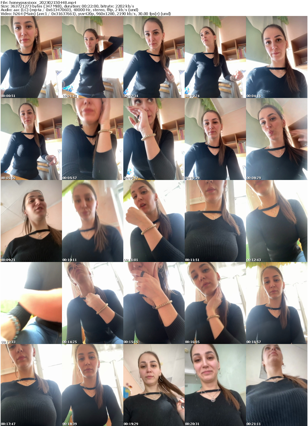 Preview thumb from honeypussixxx on 2023-02-15 @ bongacams