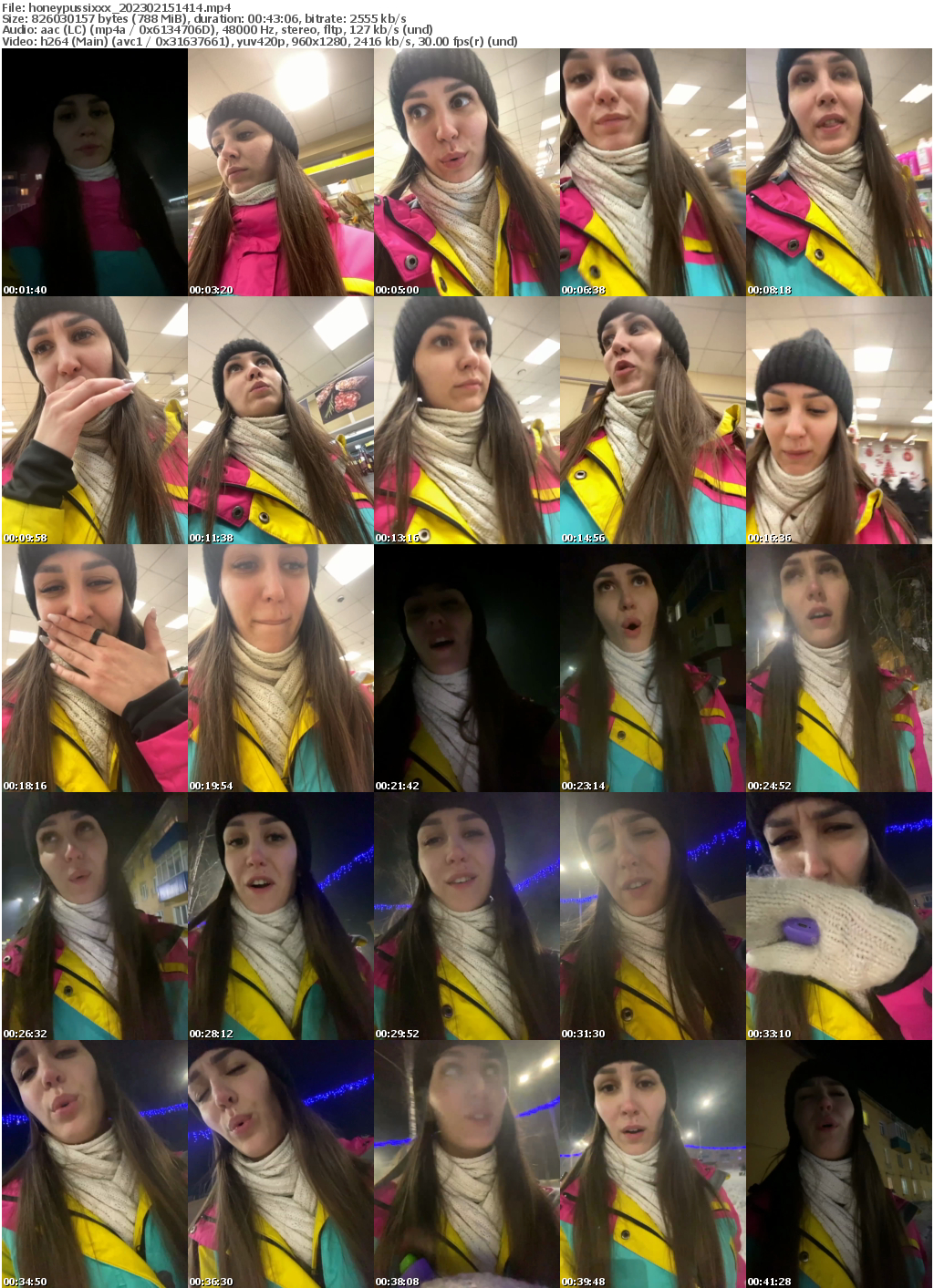 Preview thumb from honeypussixxx on 2023-02-15 @ bongacams