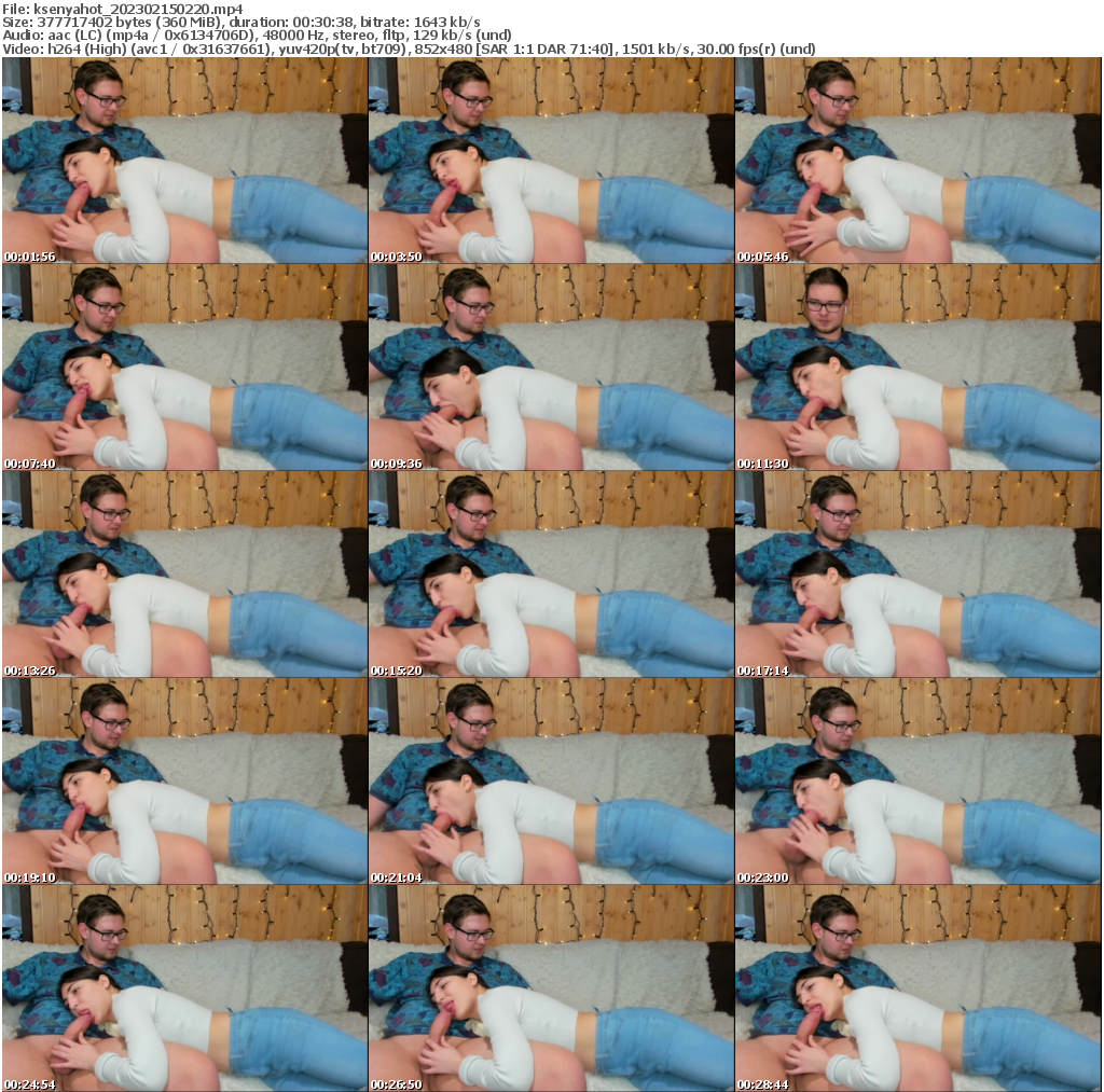 Preview thumb from ksenyahot on 2023-02-15 @ bongacams