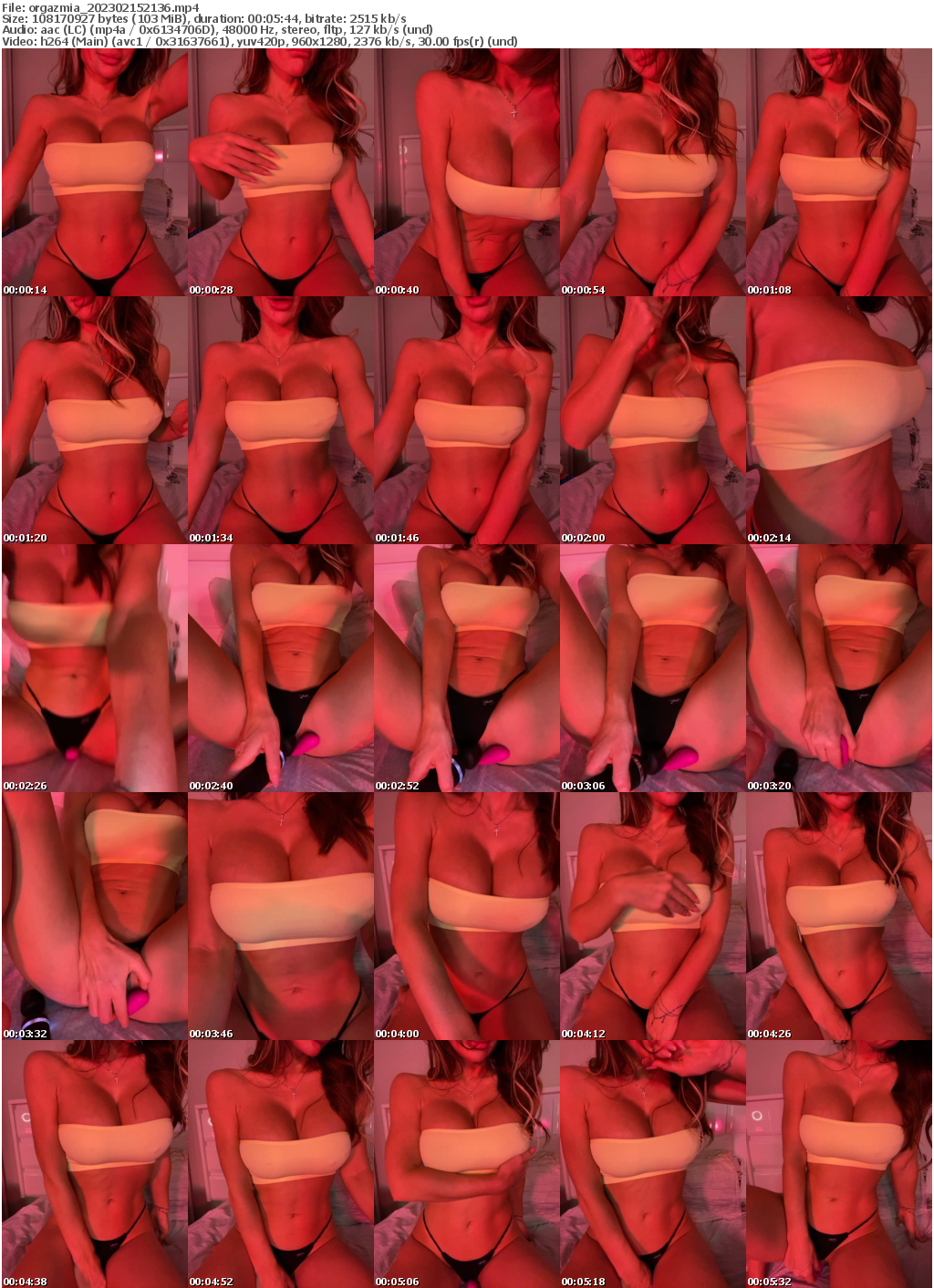 Preview thumb from orgazmia on 2023-02-15 @ bongacams