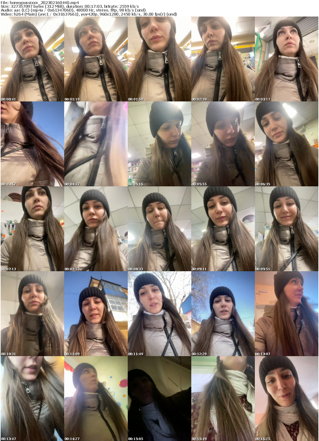 Preview thumb from honeypussixxx on 2023-02-16 @ bongacams