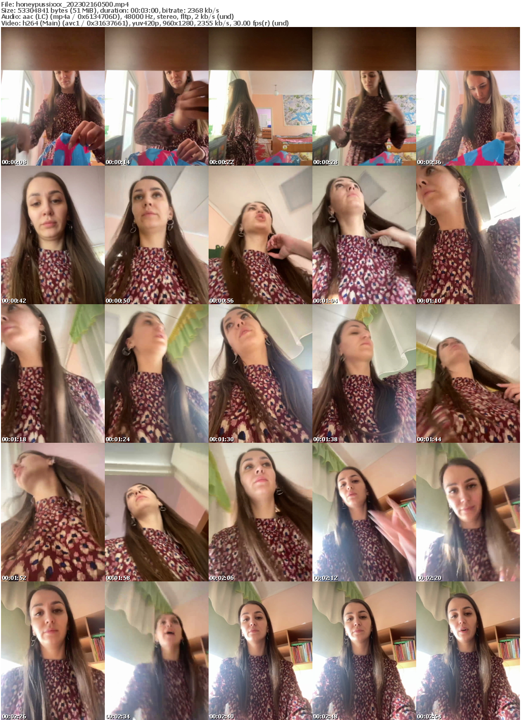 Preview thumb from honeypussixxx on 2023-02-16 @ bongacams