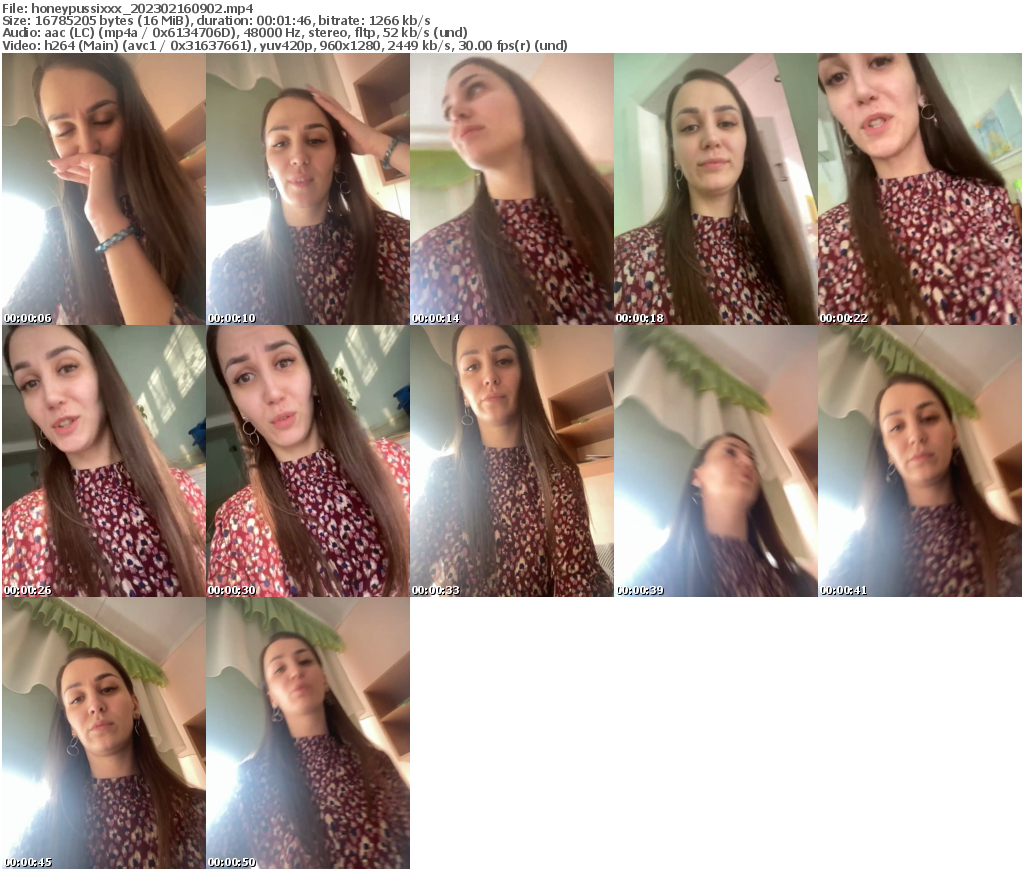 Preview thumb from honeypussixxx on 2023-02-16 @ bongacams