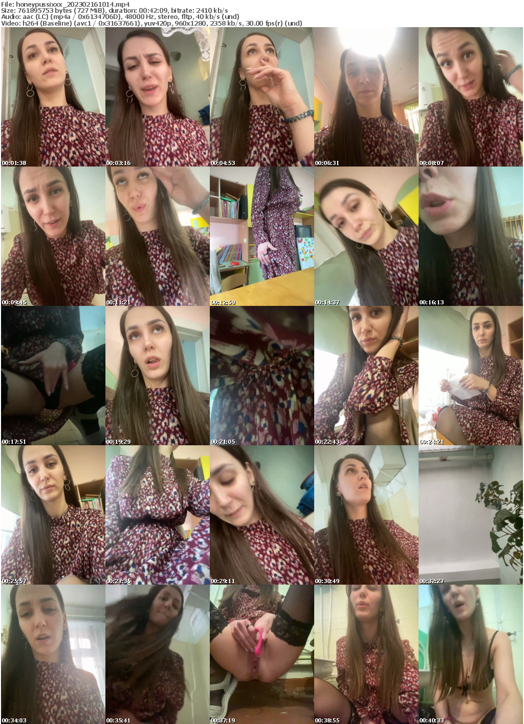 Preview thumb from honeypussixxx on 2023-02-16 @ bongacams