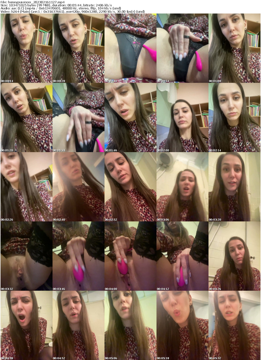 Preview thumb from honeypussixxx on 2023-02-16 @ bongacams