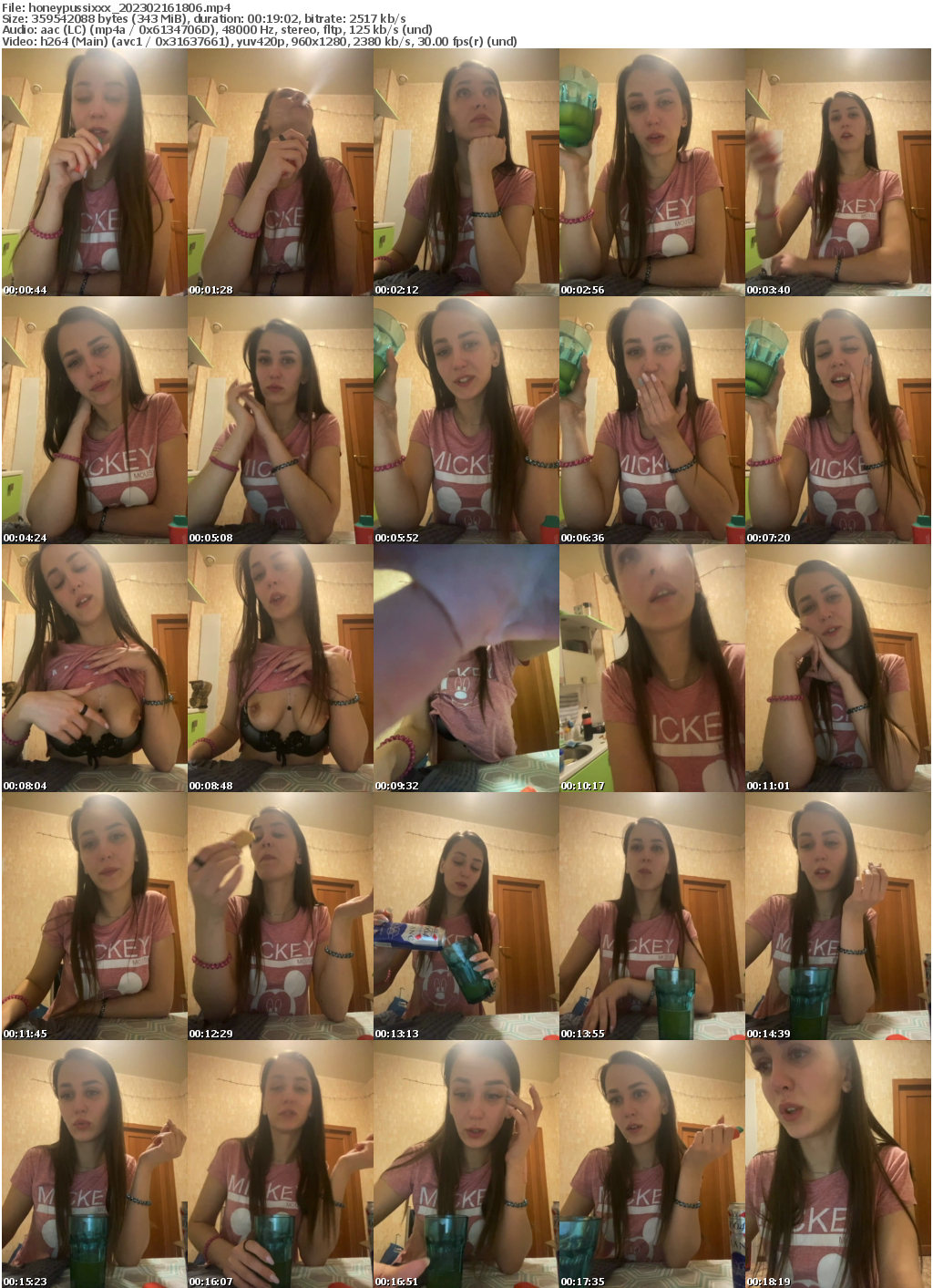 Preview thumb from honeypussixxx on 2023-02-16 @ bongacams