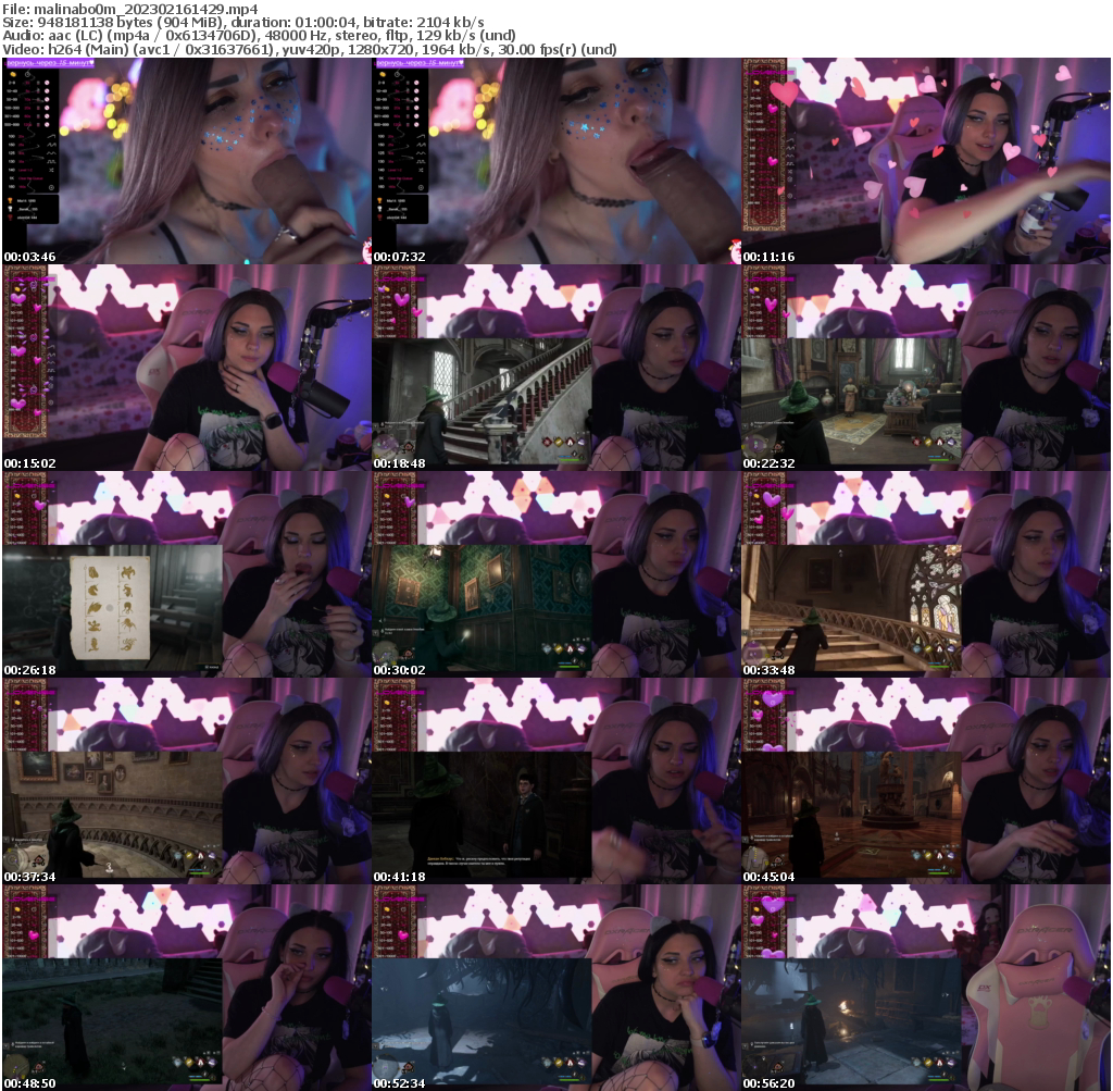 Preview thumb from malinabo0m on 2023-02-16 @ bongacams