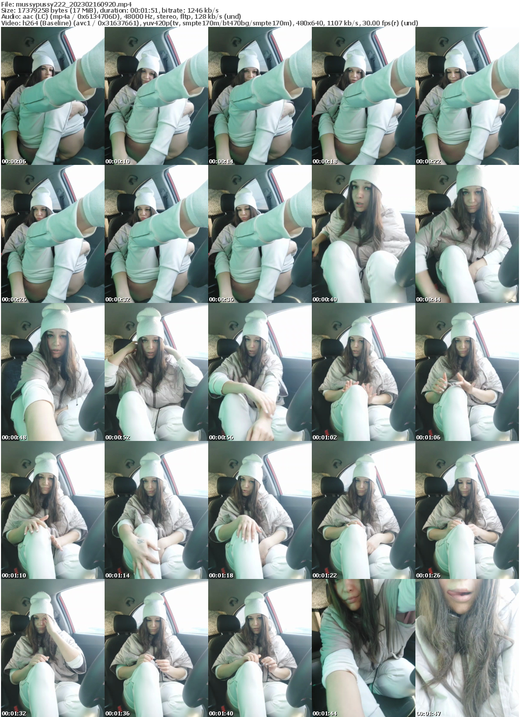 Preview thumb from mussypussy222 on 2023-02-16 @ bongacams