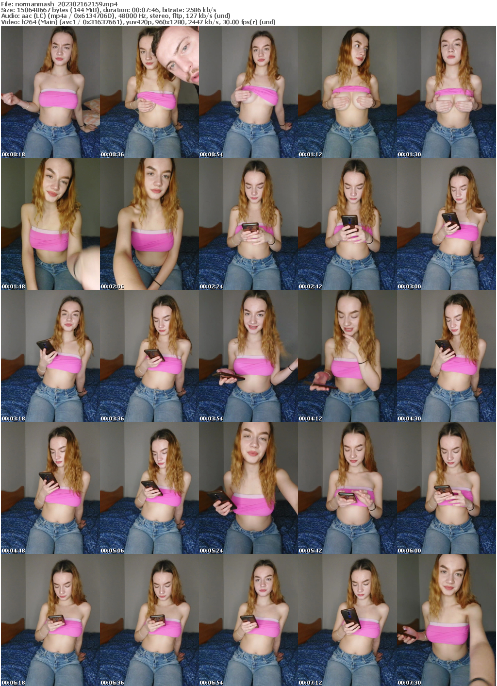 Preview thumb from normanmash on 2023-02-16 @ bongacams