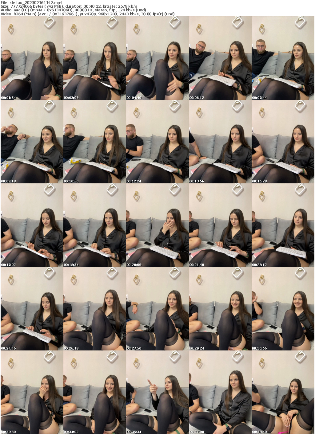 Preview thumb from stellau on 2023-02-16 @ bongacams