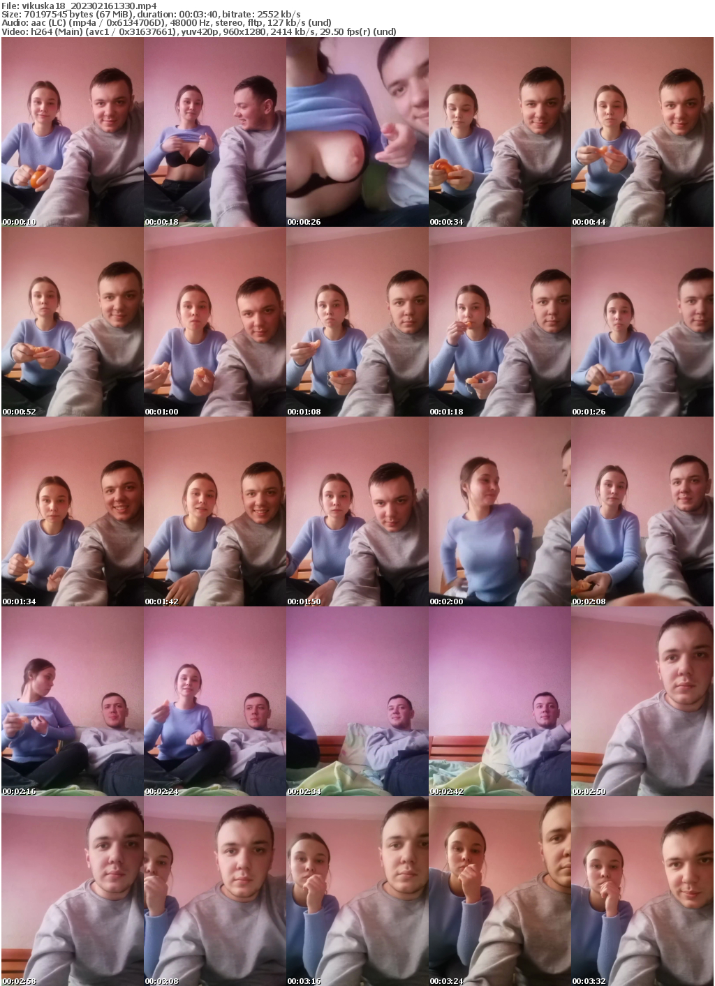 Preview thumb from vikuska18 on 2023-02-16 @ bongacams