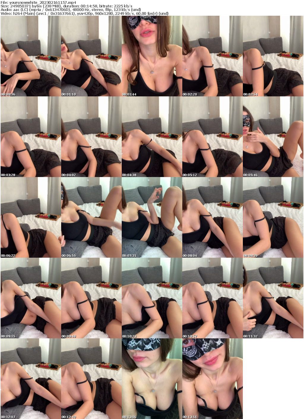 Preview thumb from yoursnowwhite on 2023-02-16 @ bongacams