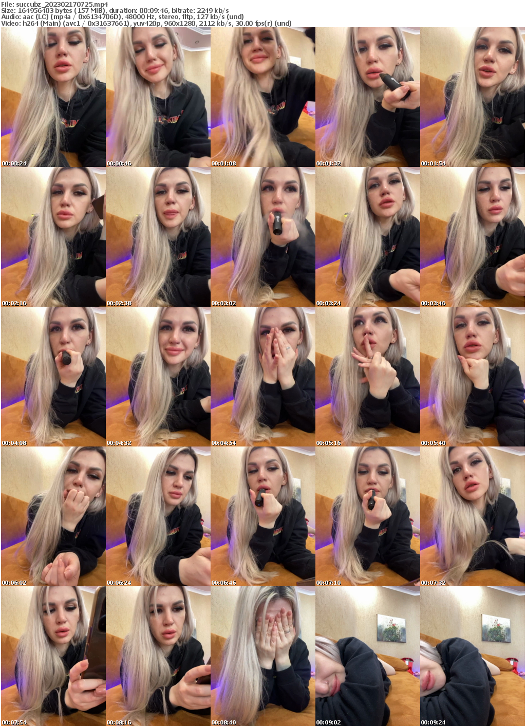 Preview thumb from succubz on 2023-02-17 @ bongacams