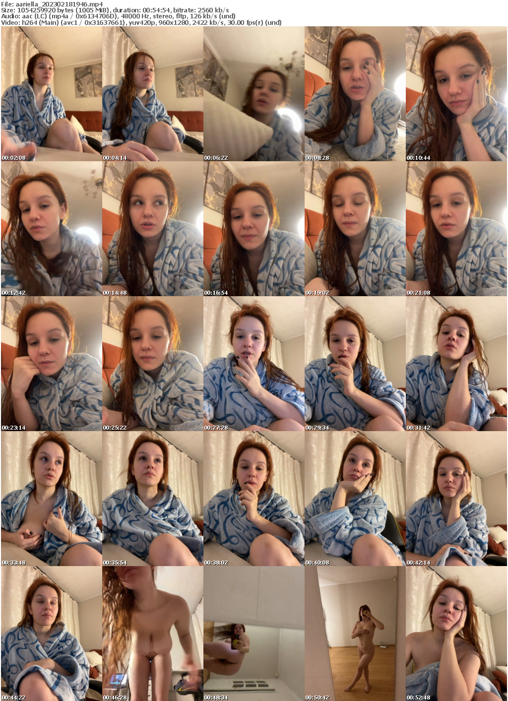 Preview thumb from aariella on 2023-02-18 @ bongacams