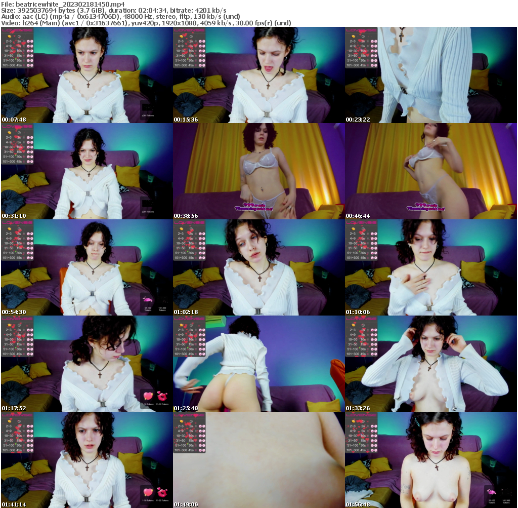 Preview thumb from beatricewhite on 2023-02-18 @ bongacams