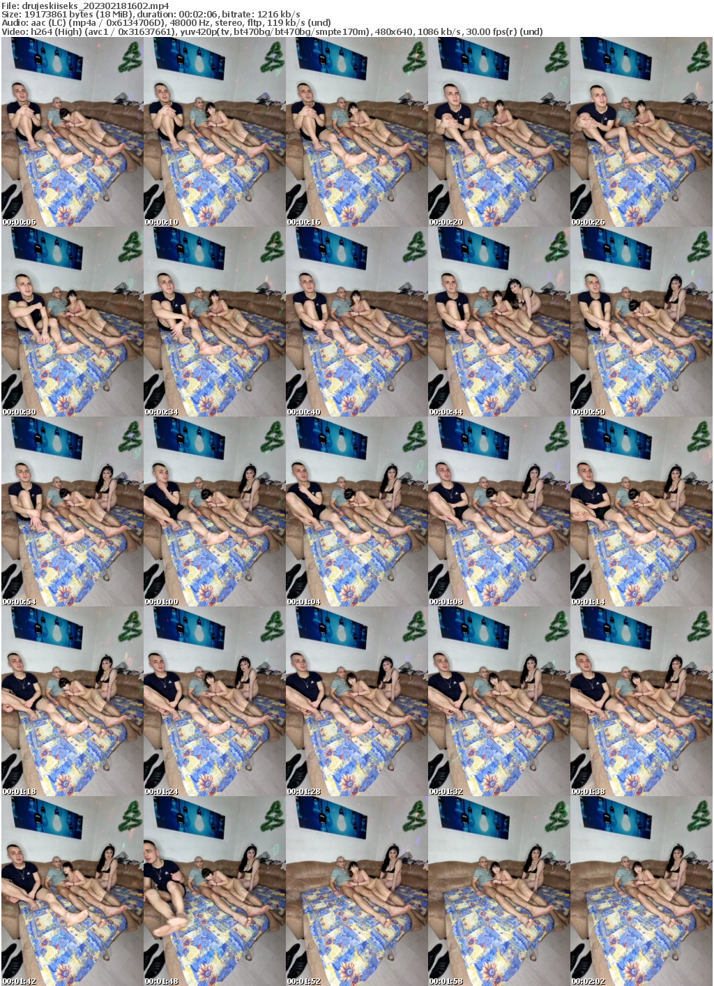 Preview thumb from drujeskiiseks on 2023-02-18 @ bongacams