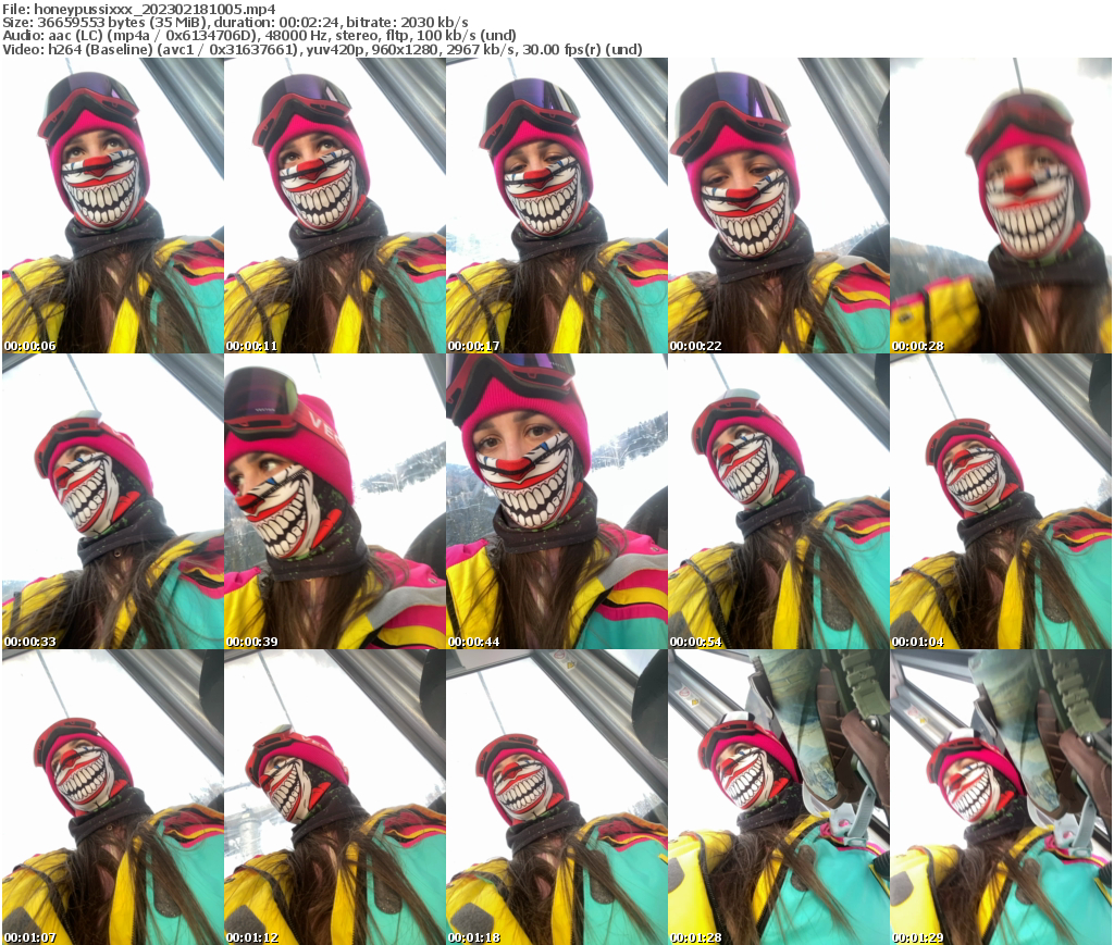 Preview thumb from honeypussixxx on 2023-02-18 @ bongacams