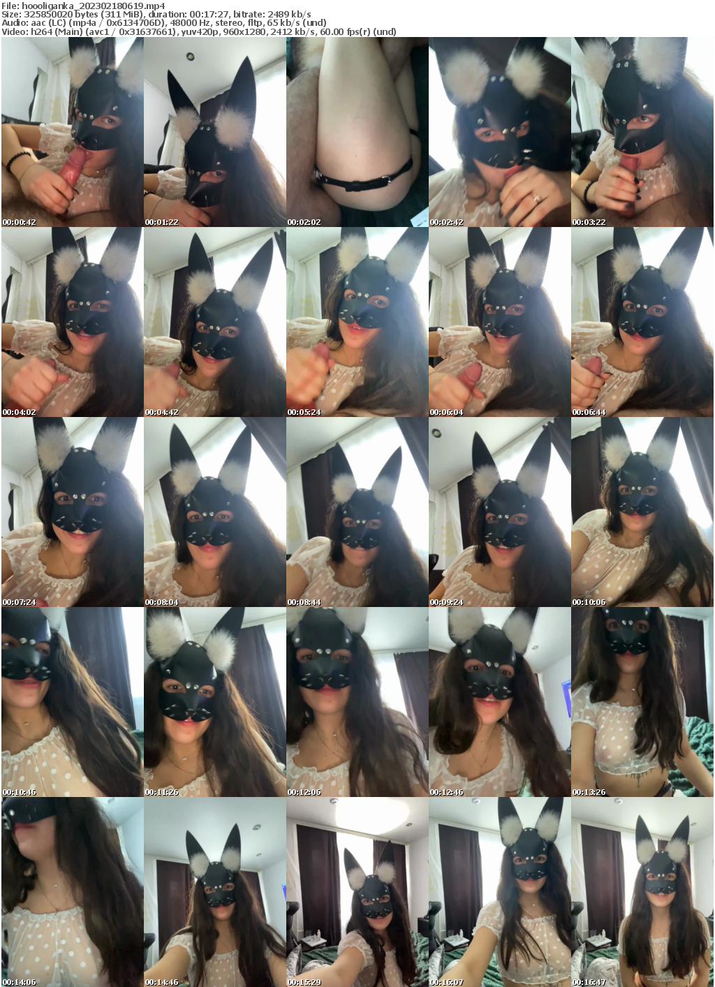 Preview thumb from hoooliganka on 2023-02-18 @ bongacams