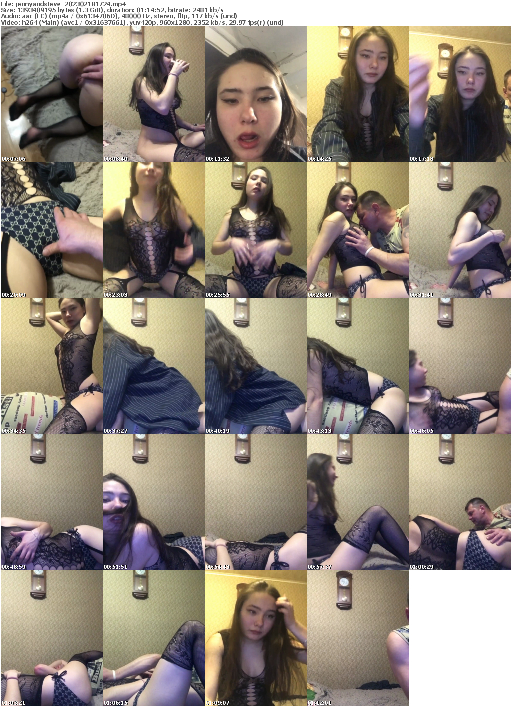 Preview thumb from jennyandsteve on 2023-02-18 @ bongacams