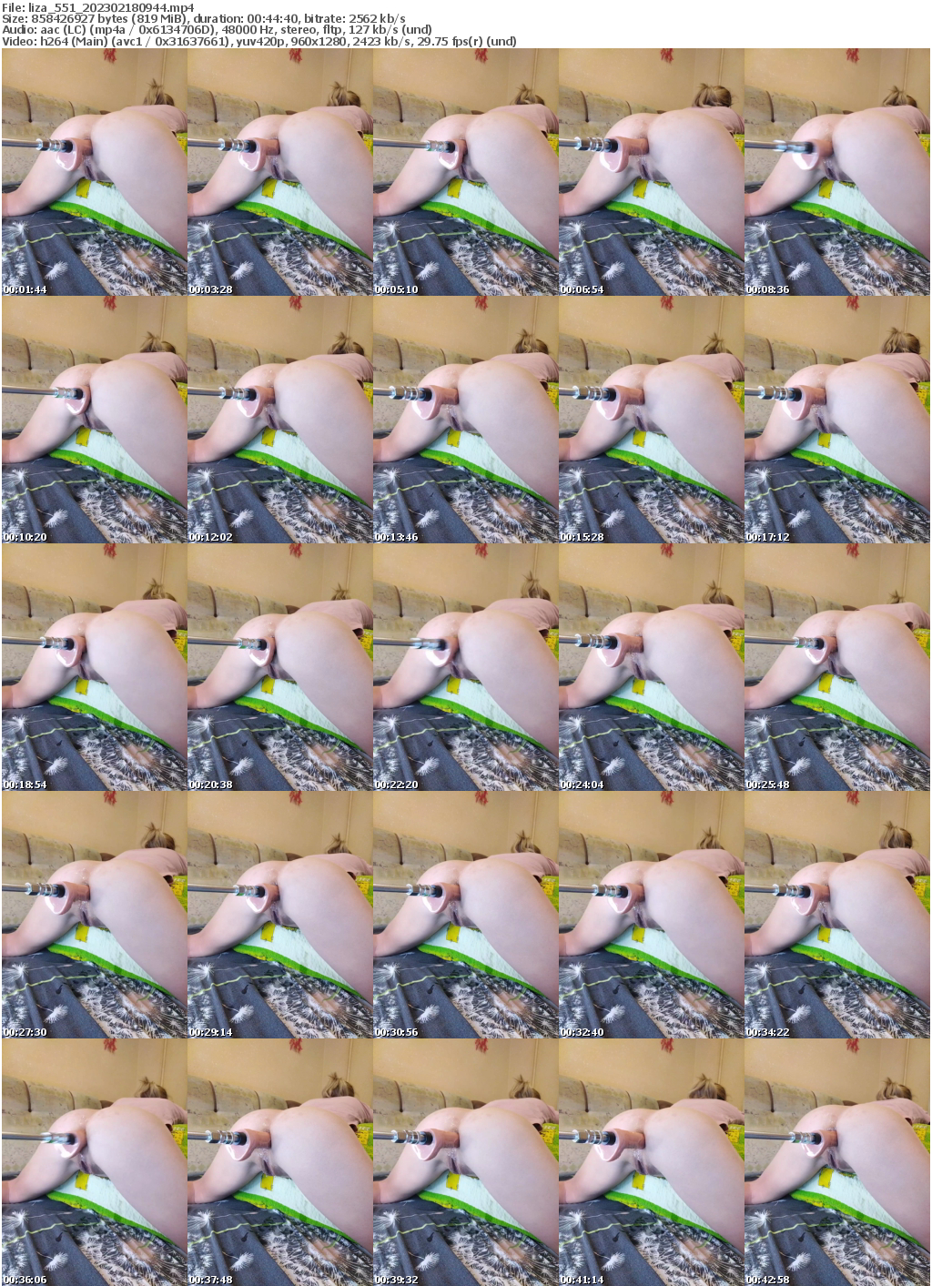 Preview thumb from liza_551 on 2023-02-18 @ bongacams