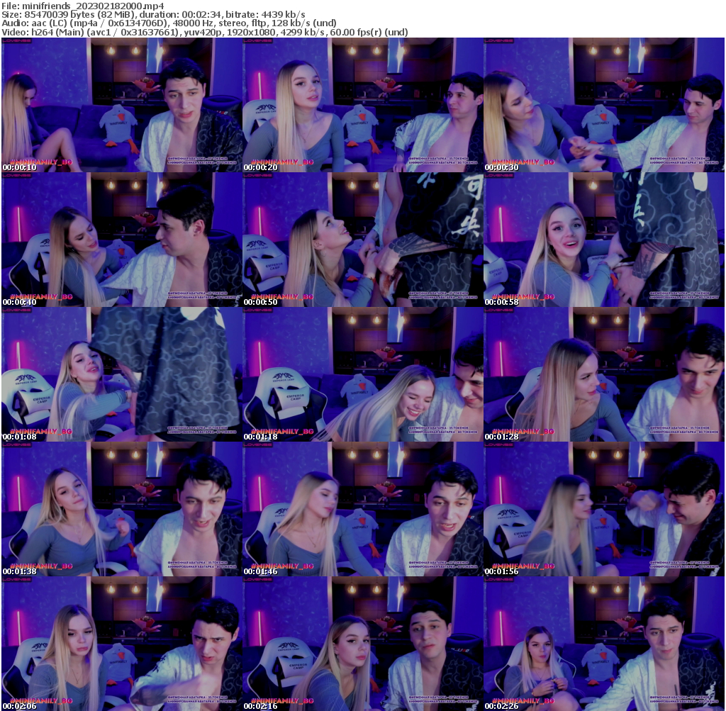 Preview thumb from minifriends on 2023-02-18 @ bongacams