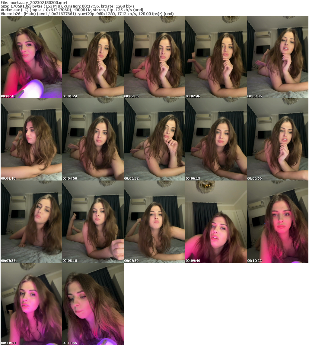 Preview thumb from murkaaay on 2023-02-18 @ bongacams