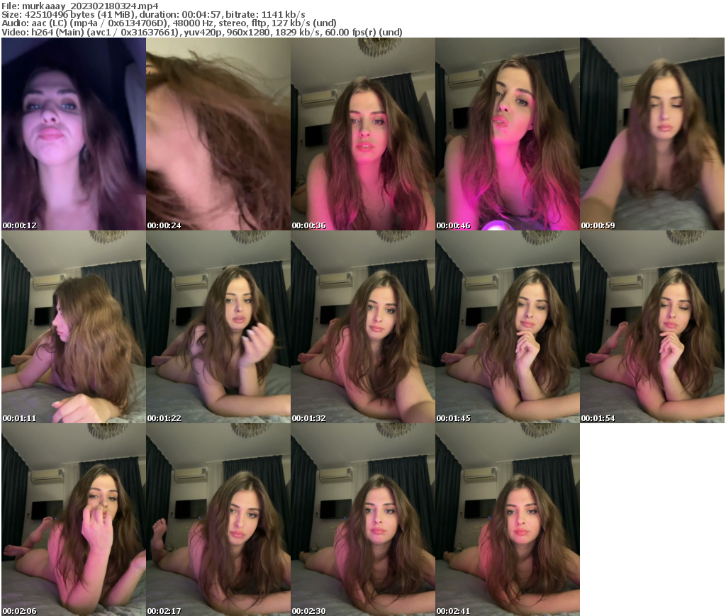 Preview thumb from murkaaay on 2023-02-18 @ bongacams