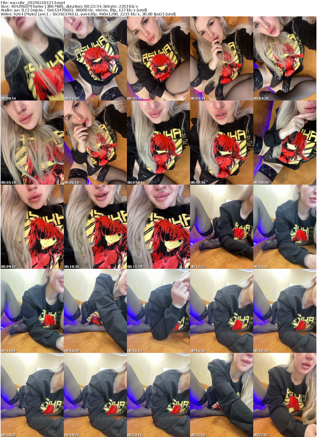 Preview thumb from succubz on 2023-02-18 @ bongacams