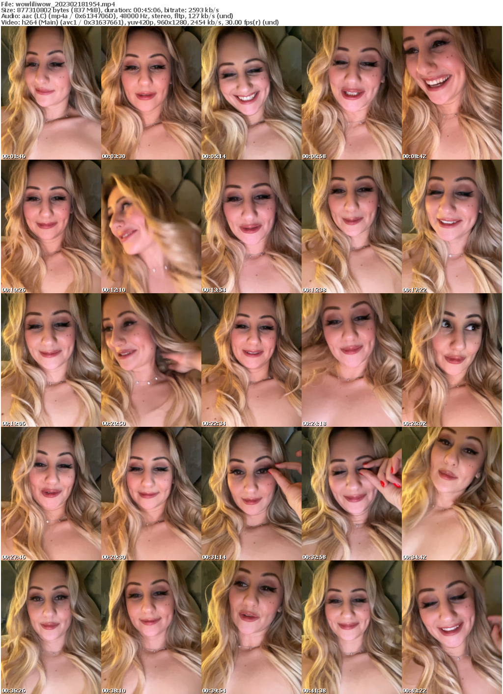 Preview thumb from wowliliwow on 2023-02-18 @ bongacams