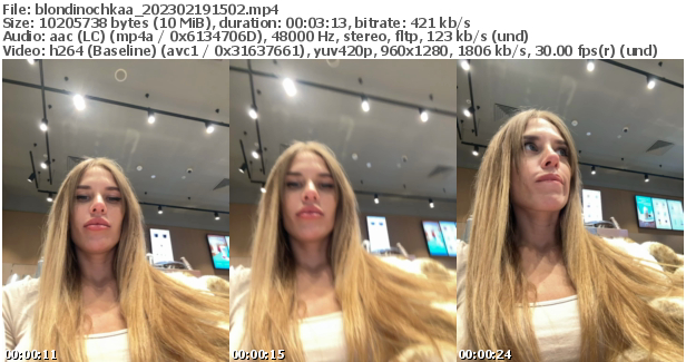 Preview thumb from blondinochkaa on 2023-02-19 @ bongacams